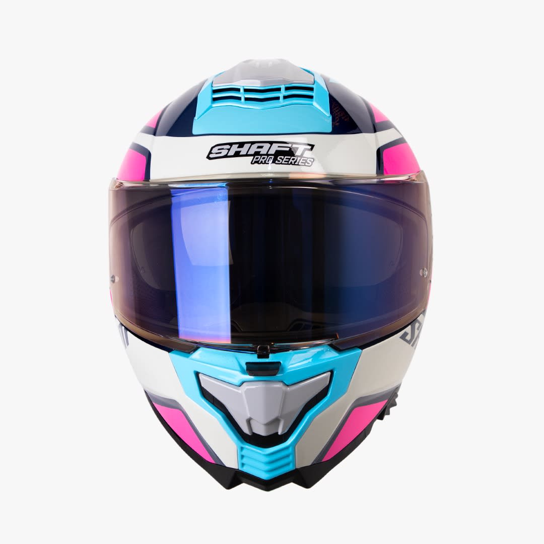 Casco moto shaft pro 609 venom streetform az.os gr integral