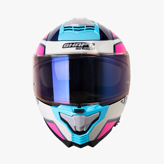 Casco moto shaft pro 609 venom streetform az.os gr integral