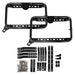 Maletas laterales moto 4rs V38 tipo aluminio 56lts negra