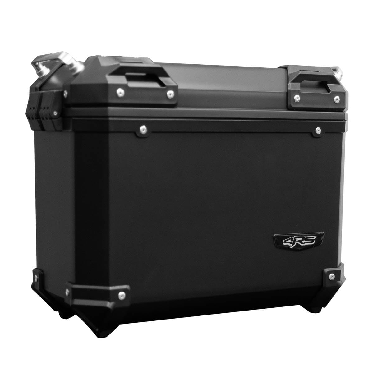 Maletas laterales moto 4rs V38 tipo aluminio 56lts negra