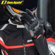 Guantes para moto ones again mg30 negro gris con protecciones touch
